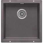 Blanco 523423 Subline 400-U 單盆昇盤 (炭石灰色 Rock Grey)