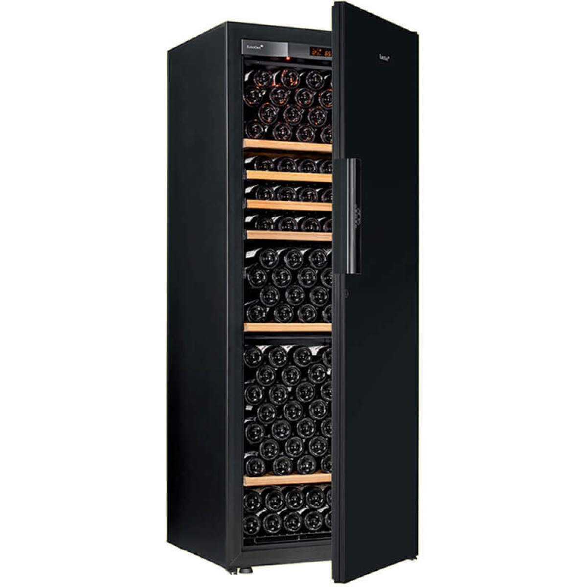EuroCave V-PURE-L 單溫區紅酒櫃 (215瓶) (3移動架+3木架, 實心門)