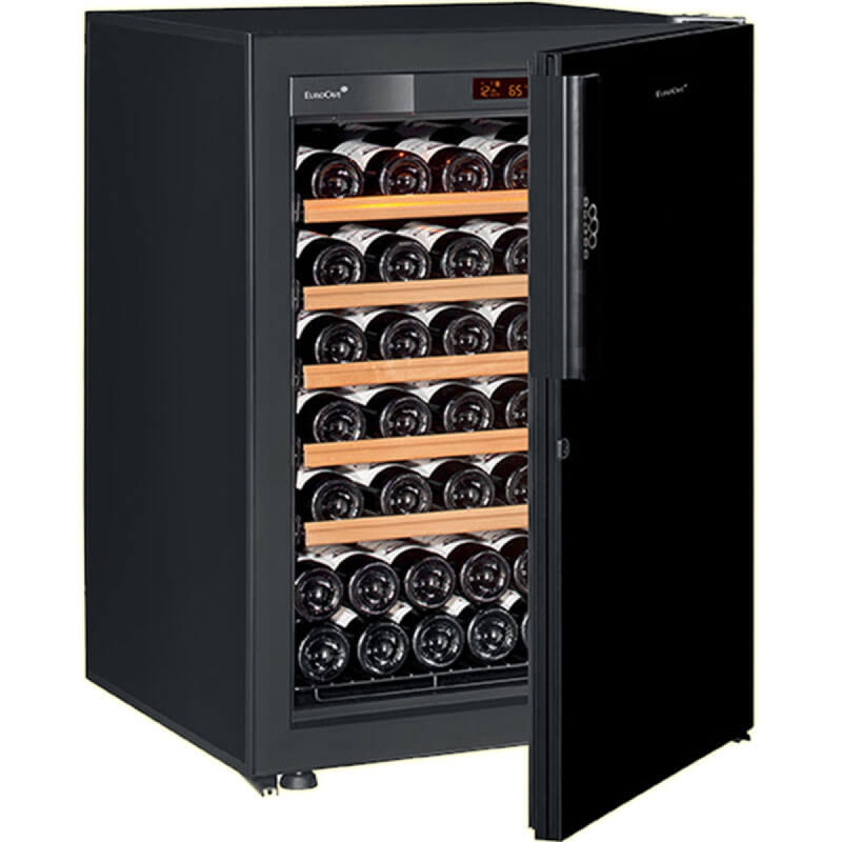 EuroCave V-PURE-S 單溫區紅酒櫃 (92瓶) (5移動架, 實心門)