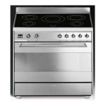 Smeg C9IMX-2 90厘米 全座式焗爐 (五頭電磁爐   119公升電焗爐)