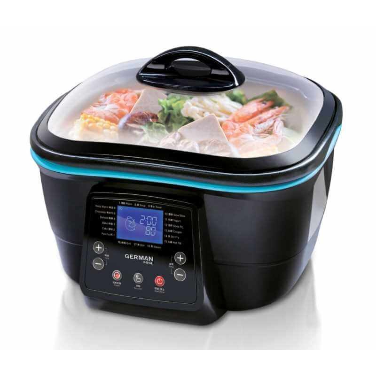 German Pool 德國寶 DFC-818 1500W 18合1 多功能萬用鍋 German Pool 德國寶 DFC-818 1500W 18合1 多功能萬用鍋