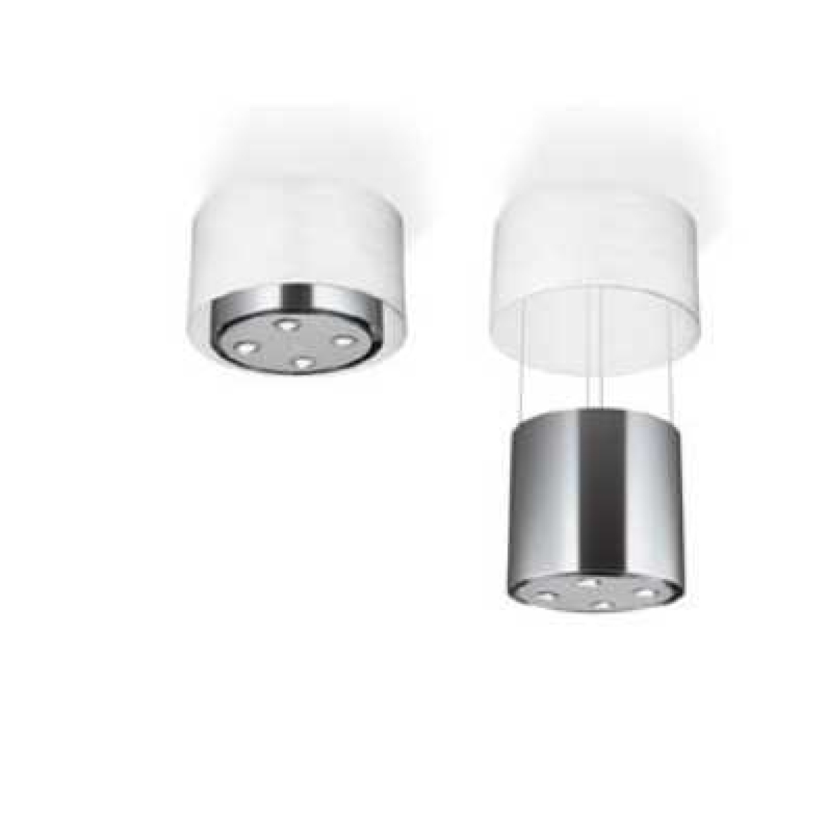 Roblin F-Light Vanilla 52厘米 870m³/h 島式抽油煙機