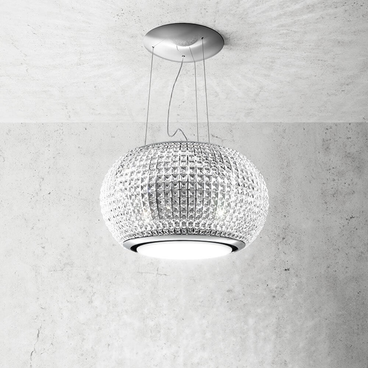 Elica Interstellar IX/F/65 INTERSTELLAR 65厘米 550m³/h 島式抽油煙機 (白色)