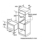 Bosch BEL634GS1B 21公升 60厘米 嵌入式微波爐